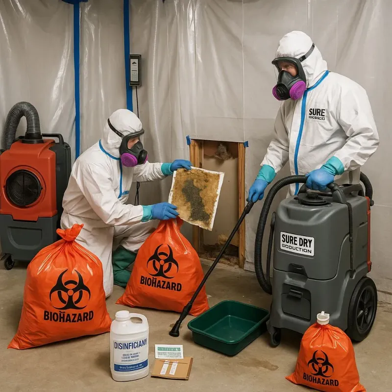 Contaminated Water Handling Protocols process in Lemay, MO